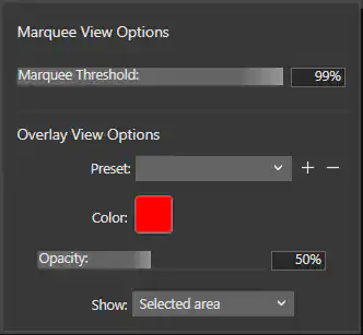 NEW! Visualize better with overlay option